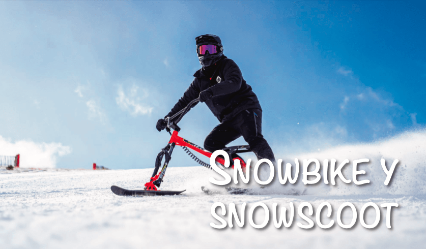 Snowbike y snowscoot